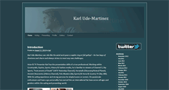 Desktop Screenshot of karludemartinez.com